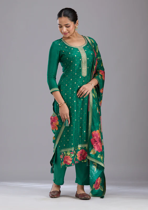 Elastic Waist Straight Salwar